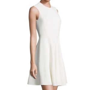 REBECCA TAYLOR, Fit & Flare White Dress
